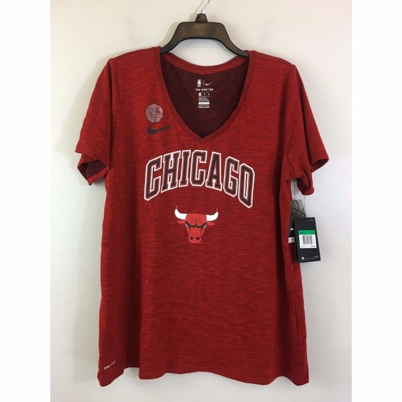 red and black nike shirt women's